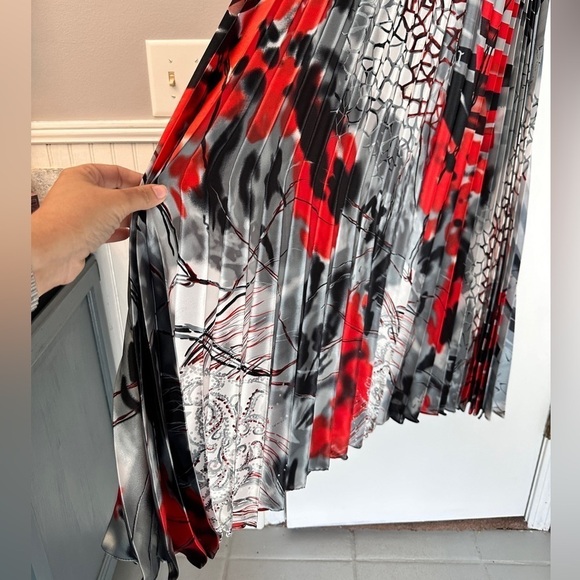 Alchera Halter Maxi Dress with Pleated Skirt, Size 40 (XS) - Picture 5 of 16